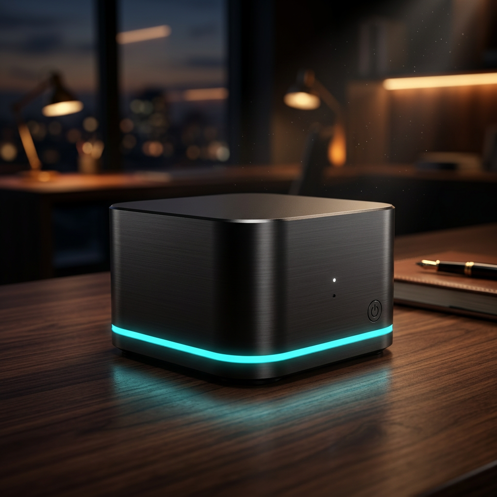 הקופסא על שולחן עבודה במשרד ישראלי