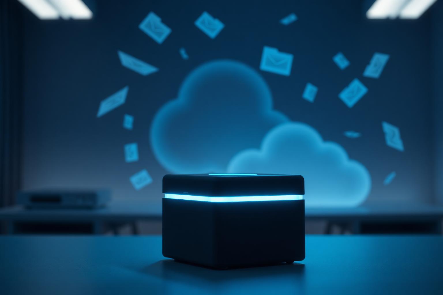 הקופסא מגנה על מידע עסקי מפני זליגה לענן